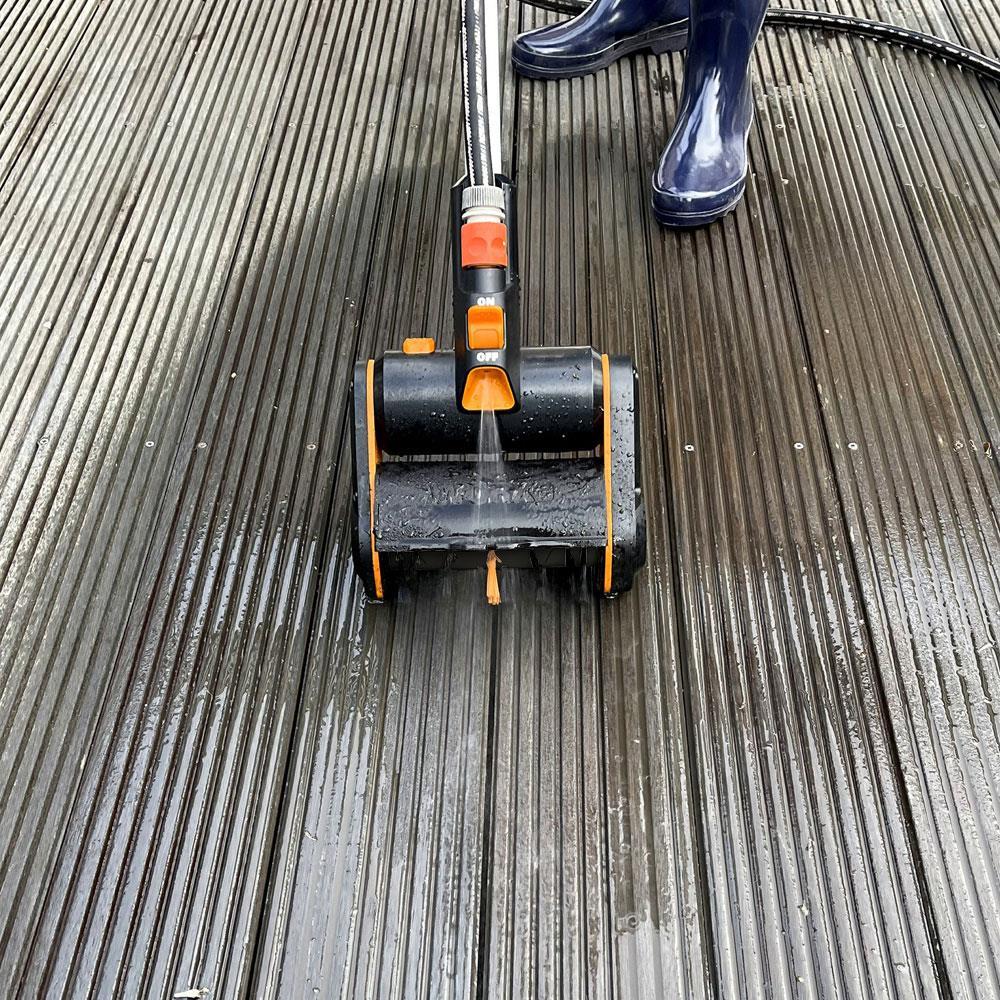 WorxWORX WA0292 WG441E ile Uyumlu Sert Yüzeyler İçin 165mm Orta Sert Temizlik FırçasıWA0292