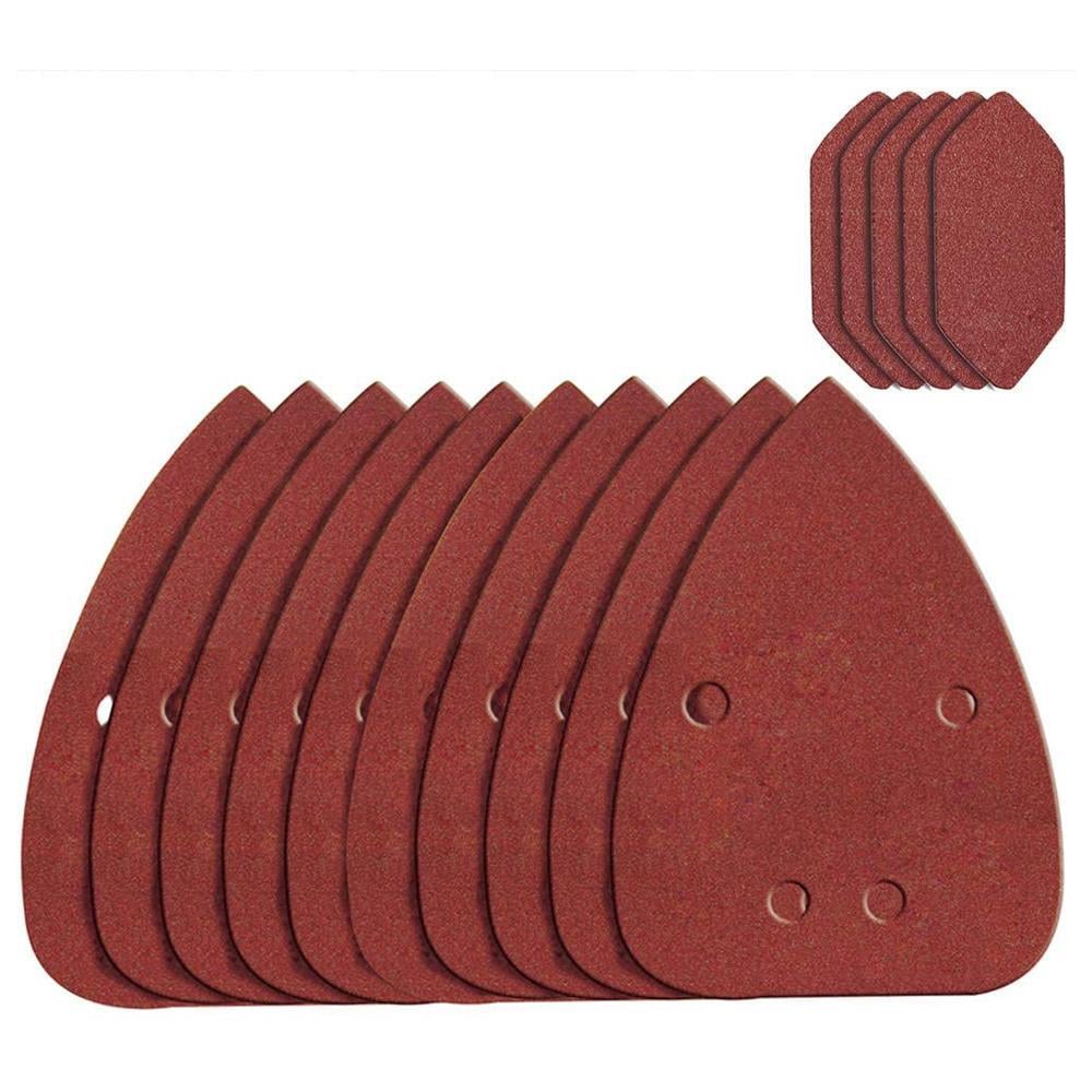 WorxWORX WA2069 140x90mm 80, 120, 240 Kum, 18 Adet Cırtlı Universal Mouse Zımpara Kâğıdı SetiWA2069