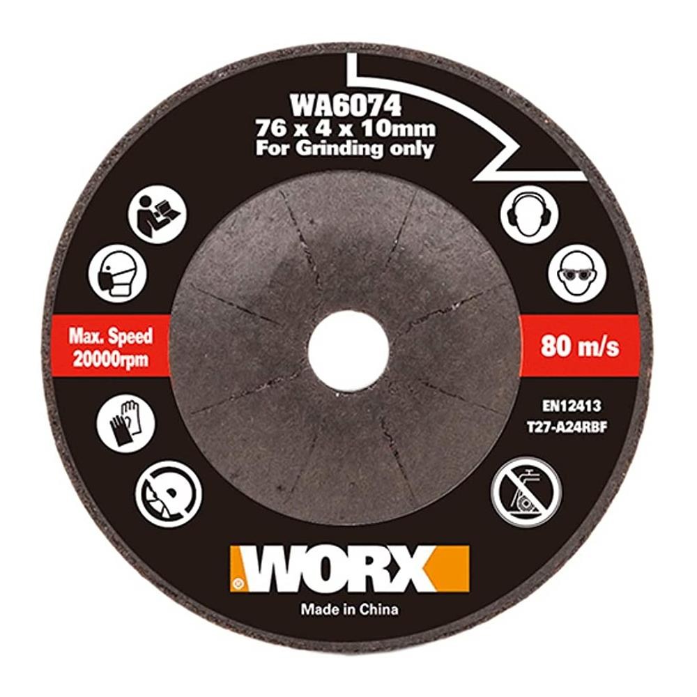 WorxWORX WA6074 WX801 İçin 76x10mm Metal Taşlama TaşıWA6074