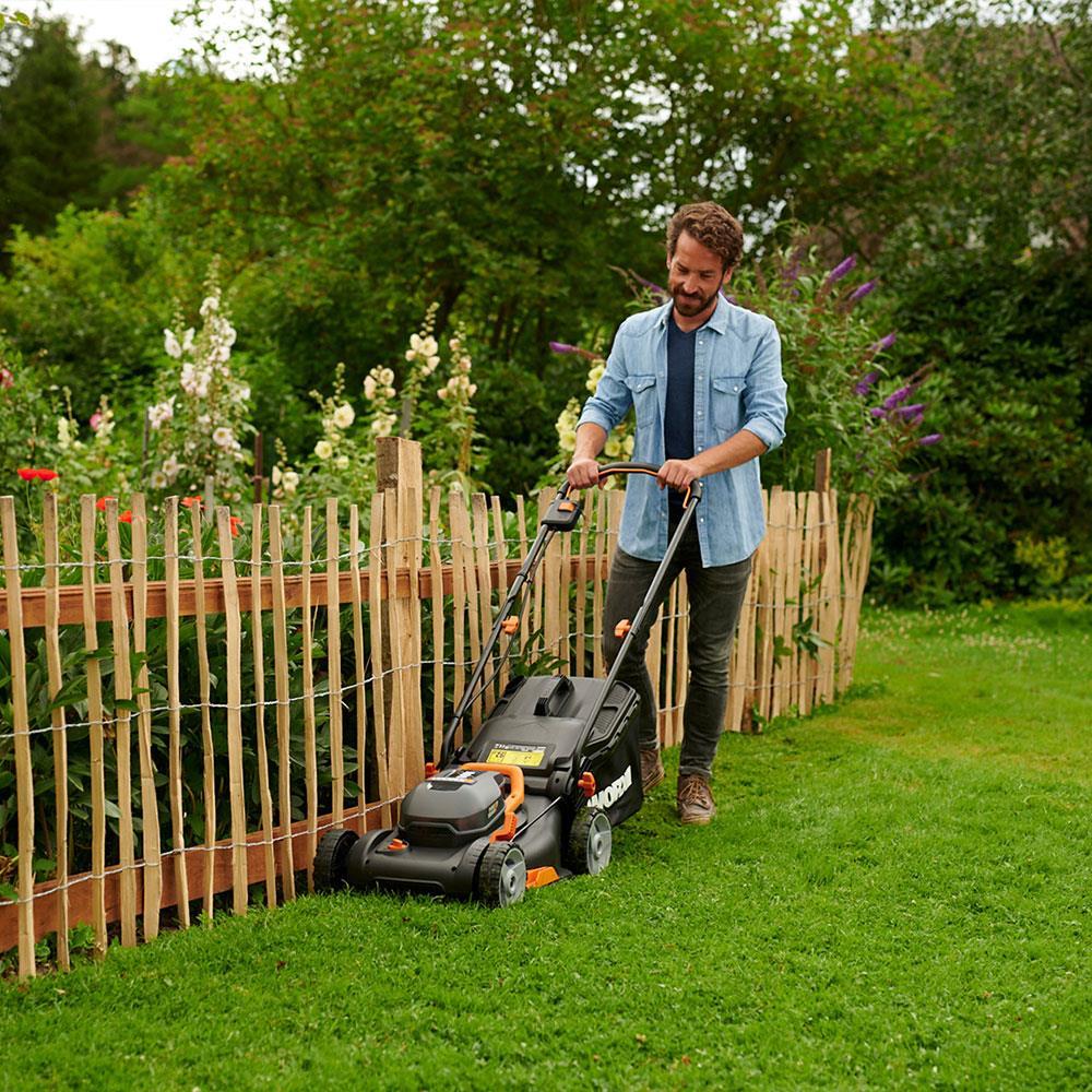 WorxWORX WG743E 40Volt 4.0Ah. Li-ion 40cm Profesyonel Şarjlı Çim BiçmeWG743E