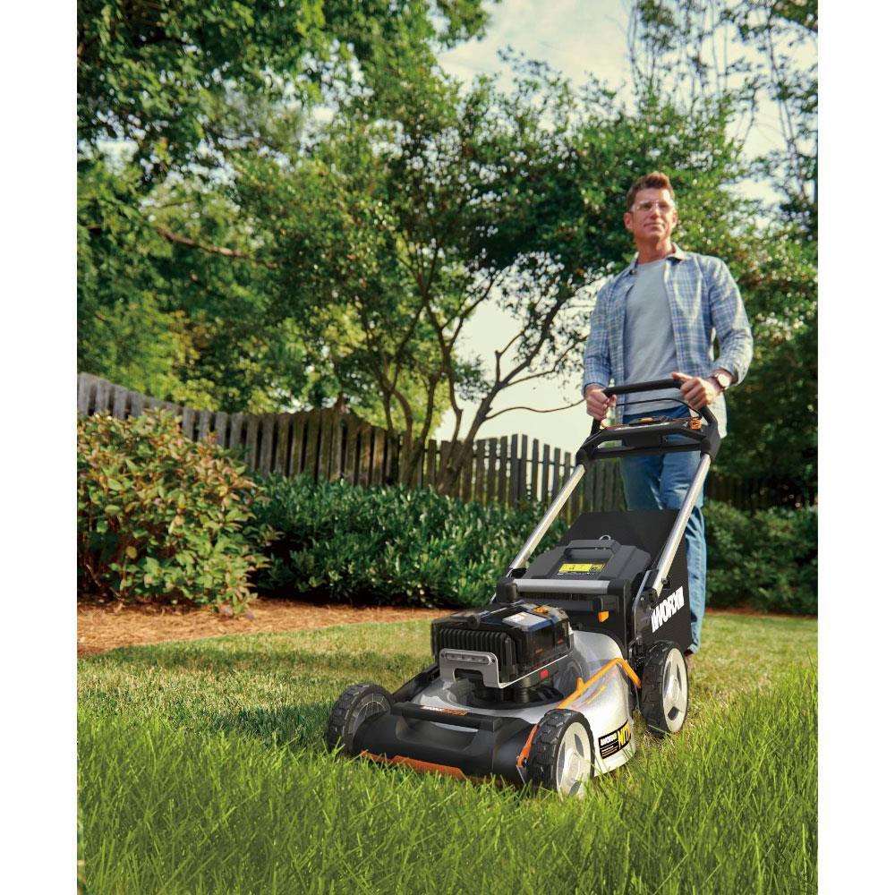 WorxWORX WG761E 80Volt 4.0Ah. Li-ion 51cm Profesyonel Kömürsüz Şarjlı Çim BiçmeWG761E