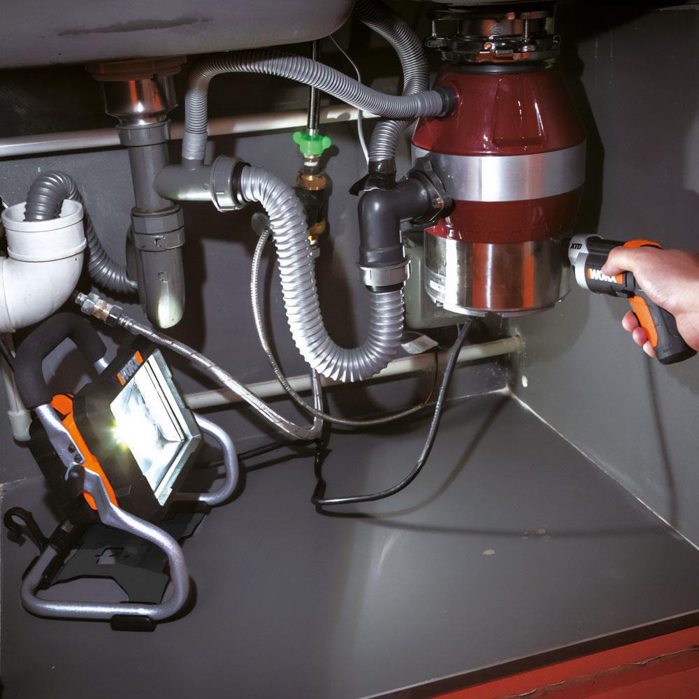 WorxWORX WX026.9 20Volt 1500 Lümen Profesyonel Led Projektör (Akü Dahil Değildir)WX026.9