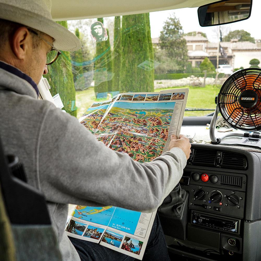 WorxWORX WX095 20Volt 2.0Ah. Li-ion 242mm Profesyonel Hibrit Şantiye Fanı/VantilatörWX095