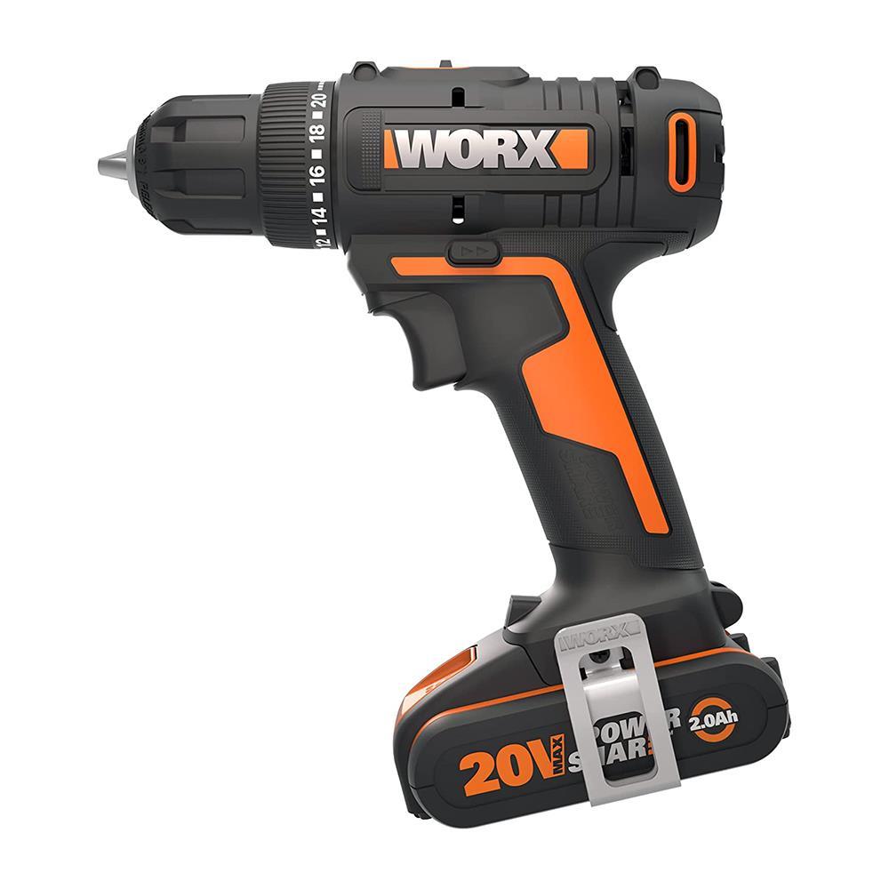 WorxWORX WX100 20Volt/2.0Ah. Li-ion Tek Akülü Profesyonel Şarjlı MatkapWX100