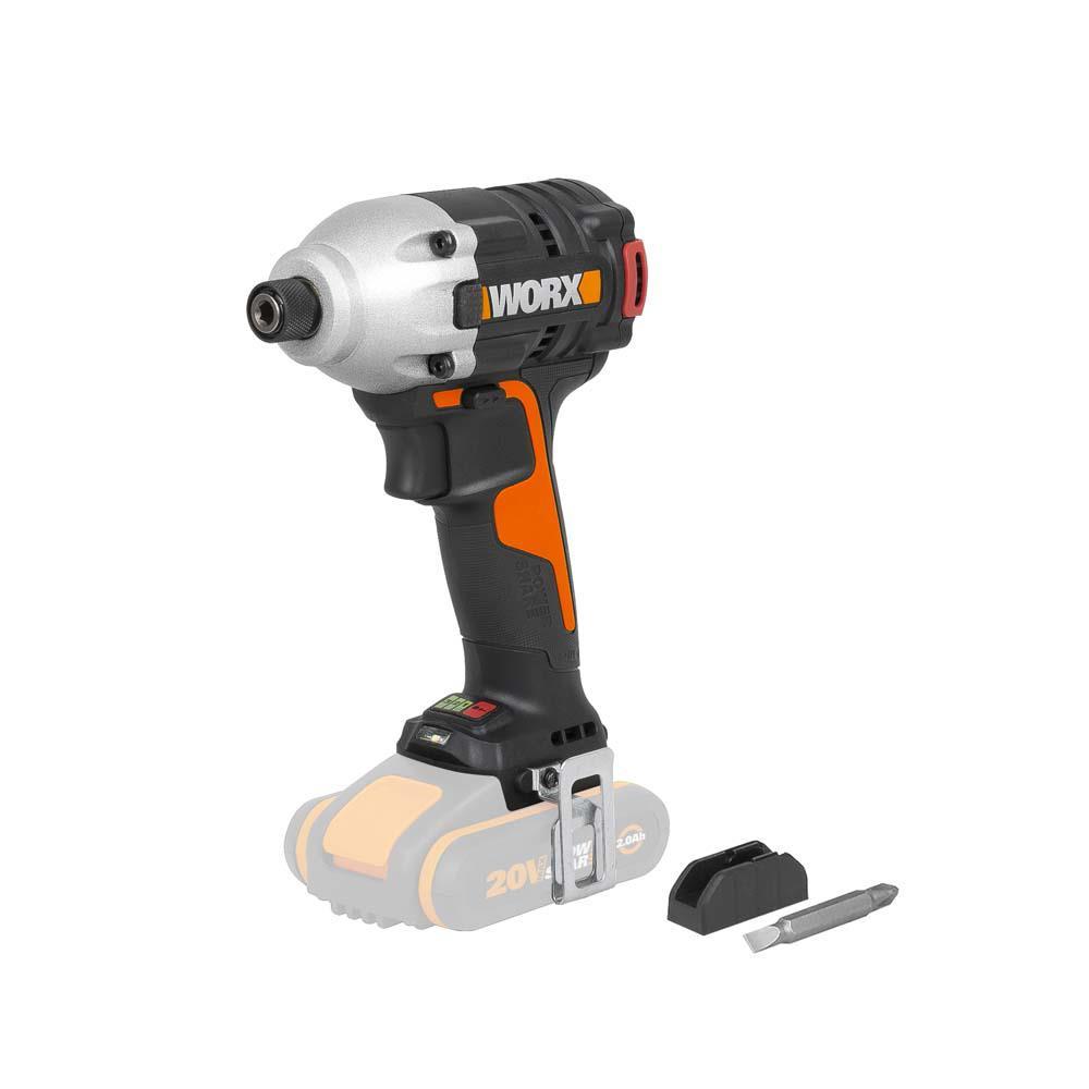 WorxWORX WX261.9 20Volt 260Nm Kömürsüz Profesyonel Darbeli Tornavida (Akü Dahil Değildir)WX261.9