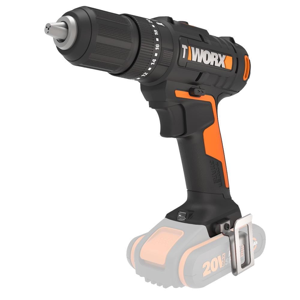 WorxWORX WX370.9 20Volt Profesyonel Şarjlı Darbeli Matkap (Akü Dahil Değildir)WX370.9