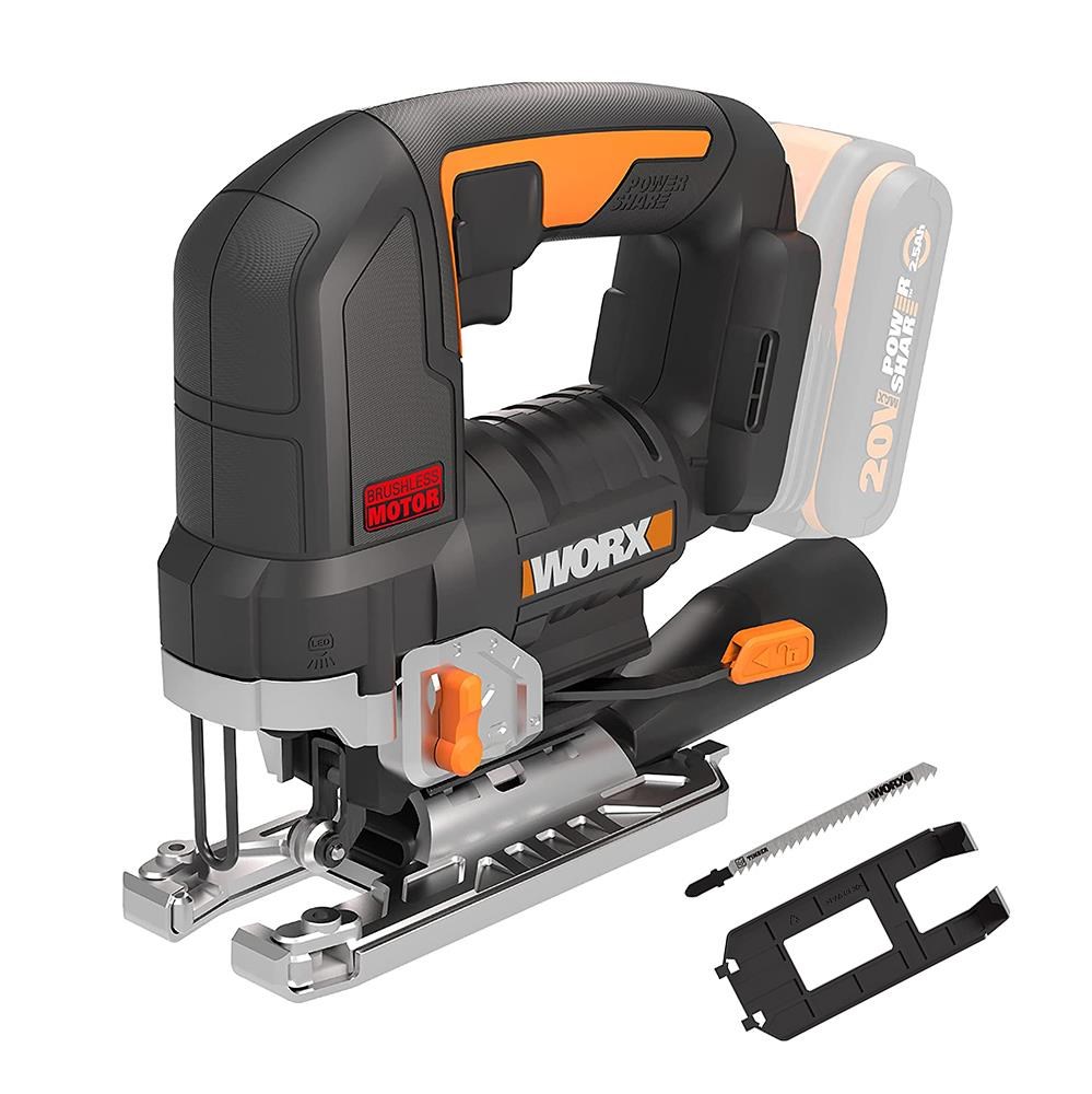 WorxWORX WX542.9 20Volt Profesyonel Kömürsüz Dekupaj Testere (Akü Dahil Değildir)WX542.9