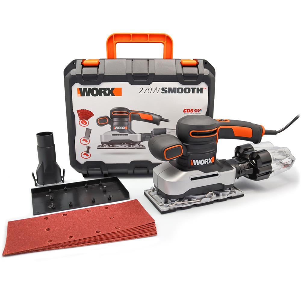 WorxWORX WX642.1 270Watt Profesyonel Devir Ayarlı Titreşimli ZımparaWX642.1