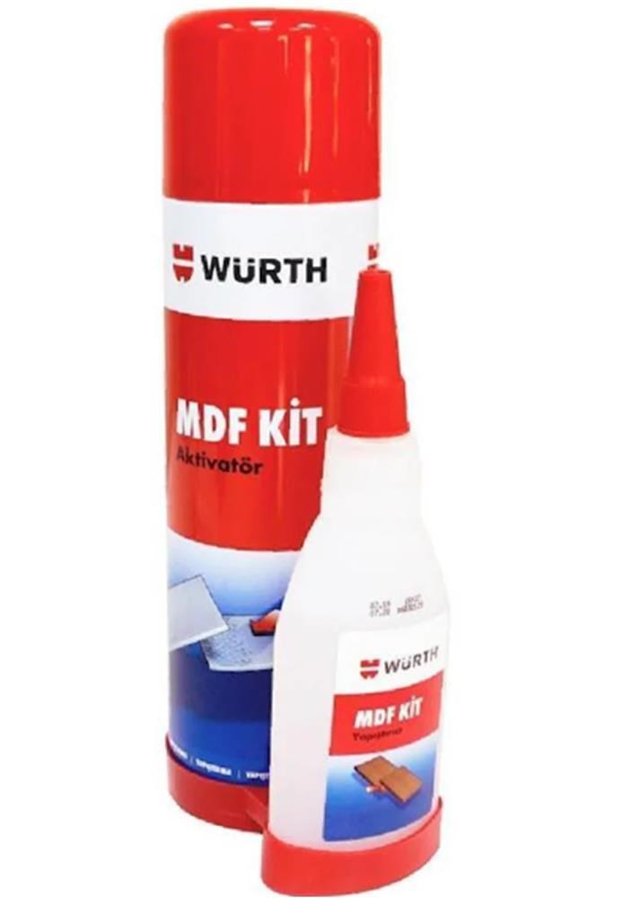 WürthWürth Mdf Kit Aktivatör Hızlı Yapıştırıcı 100 ml+500 ml( 0892100444028 24 )4550641444837