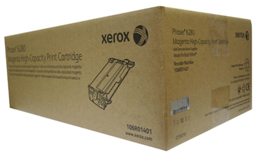 XEROXXerox 106R01401 Phaser 6280 Yüksek Kapasite Magenta Kırmızı Toner 5.900 Sayfa095205747393
