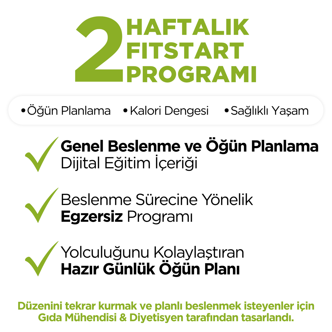 2 Haftalık Planlı Öğün Paketi (2 Ana + 1 Ara Öğün İçerir)2 Haftalık Planlı Öğün Paketi | 14 Günlük Hazır Planlı Hafiflik PaketiRenovafood