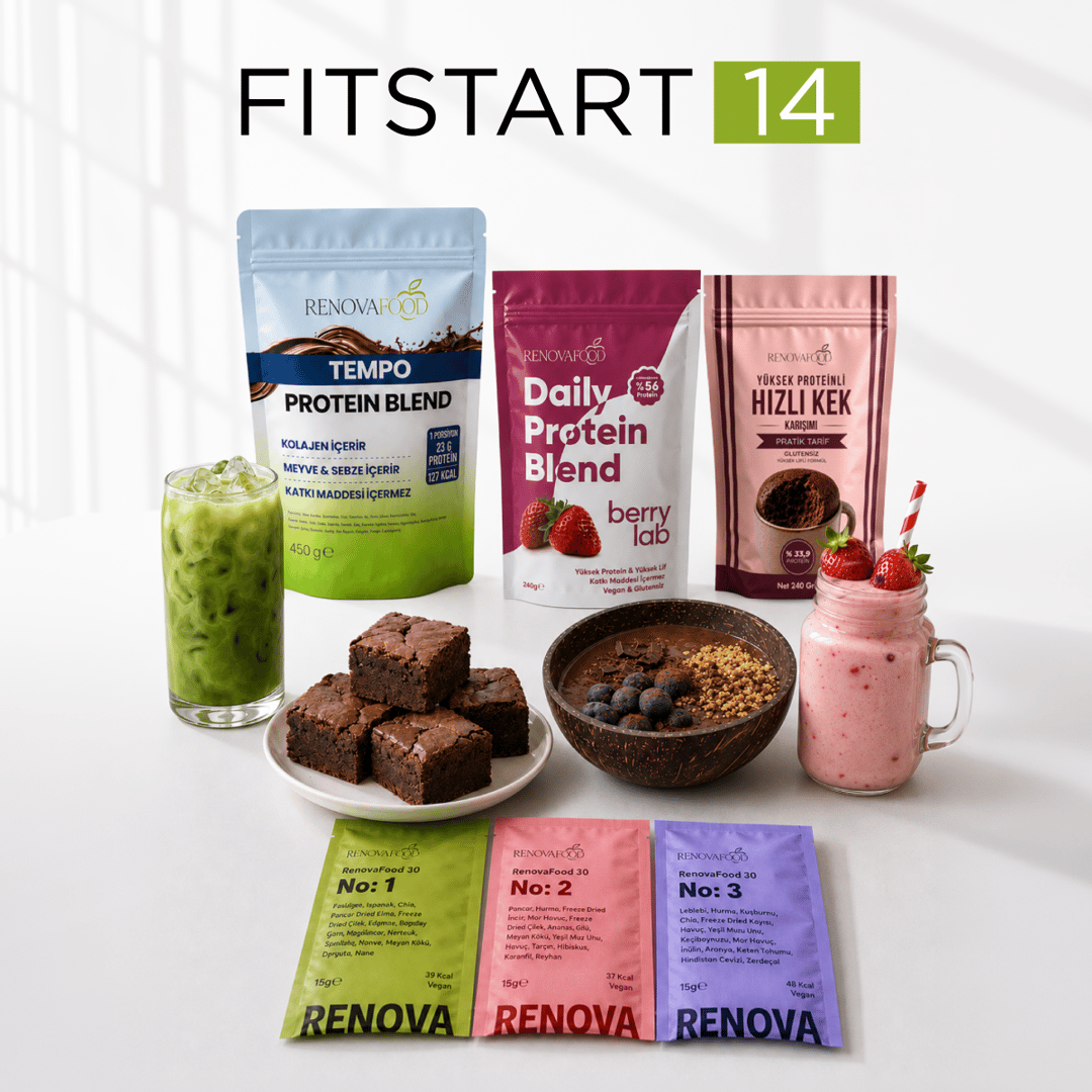 2 Haftalık Planlı Öğün Paketi2 Haftalık Planlı Öğün Paketi | 14 Günlük Hazır Planlı Hafiflik PaketiRenovafood
