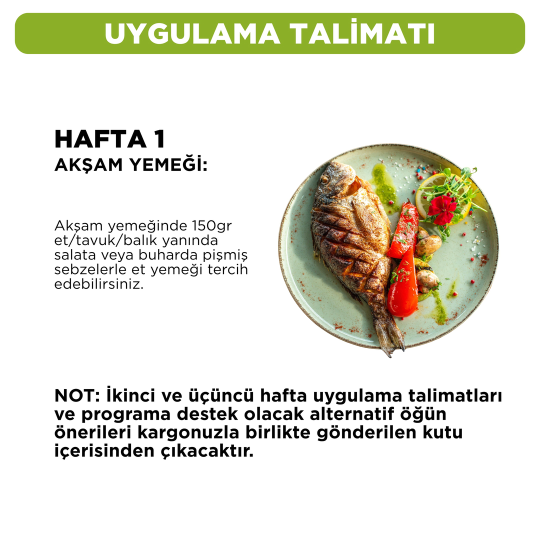 21 Günlük Planlı Hazır Öğün Paketi (2 Ana + 1 Ara Öğün İçerir)21 Günlük Planlı Hazır Öğün Paketi | Sağlıklı Beslenme ve Düzenli Yaşam ProgramıRenovafood