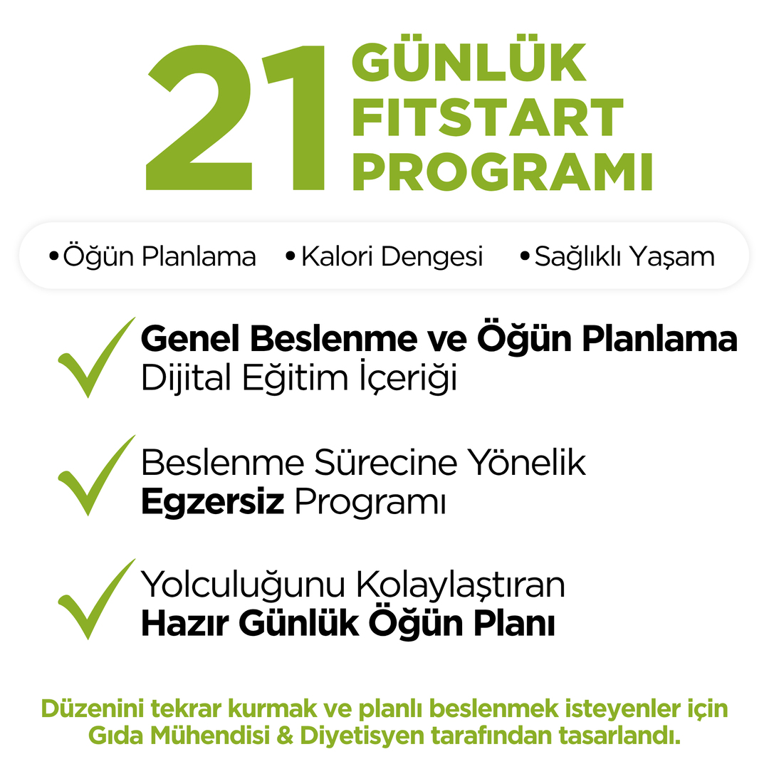 21 Günlük Planlı Hazır Öğün Paketi (2 Ana + 1 Ara Öğün İçerir)21 Günlük Planlı Hazır Öğün Paketi | Sağlıklı Beslenme ve Düzenli Yaşam ProgramıRenovafood