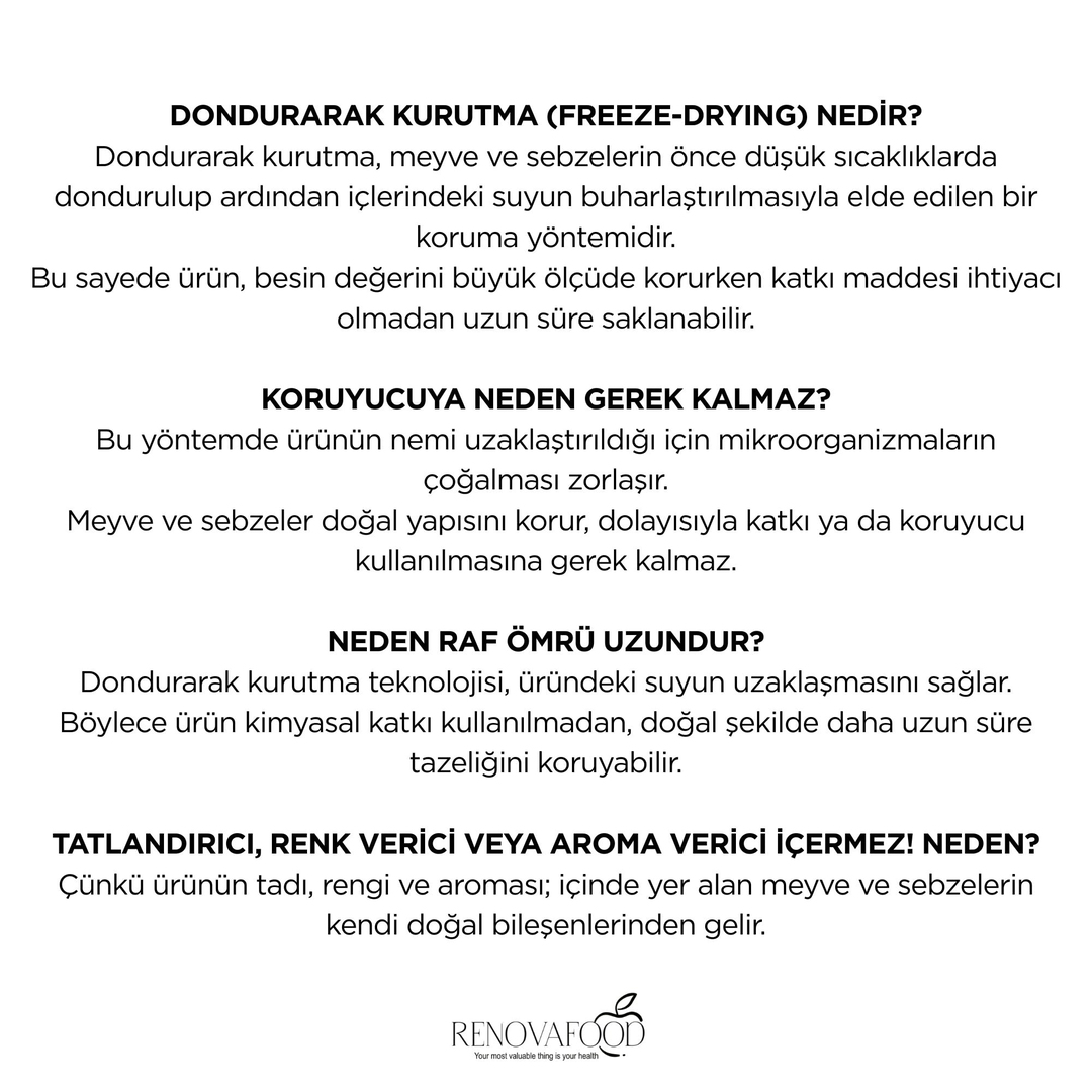 21 Günlük Planlı Hazır Öğün Paketi.Renovafood