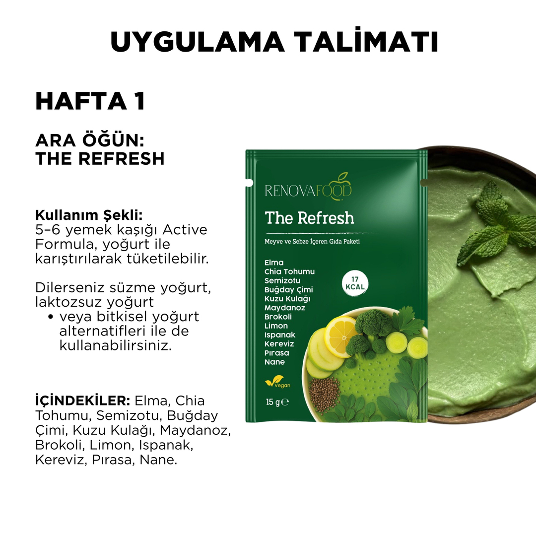 21 Günlük Planlı Hazır Öğün Paketi21 Günlük Planlı Hazır Öğün Paketi | Sağlıklı Beslenme ve Düzenli Yaşam ProgramıRenovafood