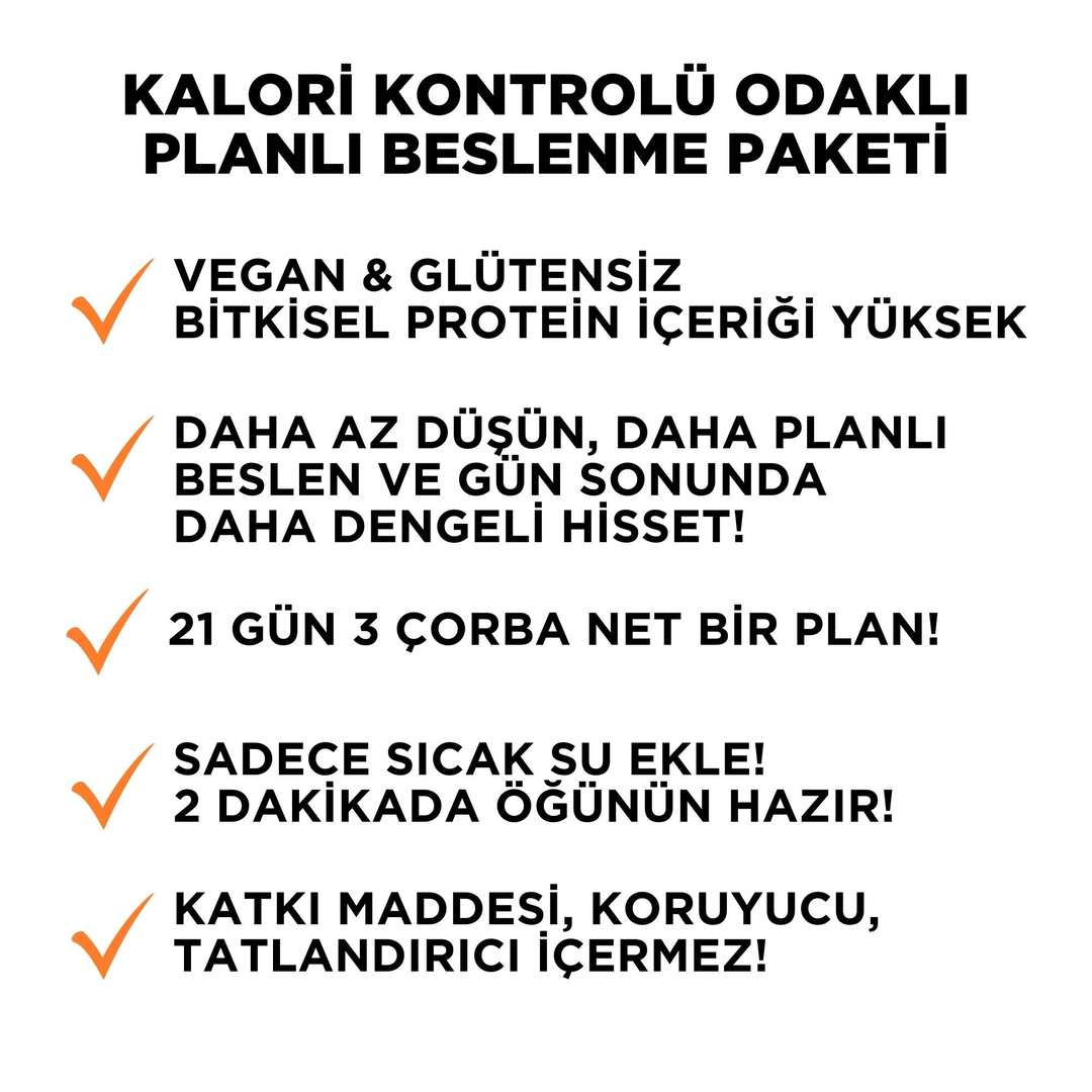 21 Günlük Planlı Öğün SetiRenovafood
