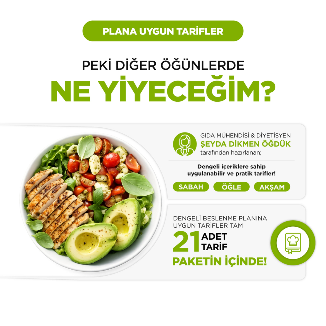 30 Günlük Planlı Hazır Öğün Paketi  (Günde 1 Öğün Kolaylığı)30 Günlük Planlı Hazır Öğün Paketi | Hazır Plan ile Kolay Süreç!Renovafood