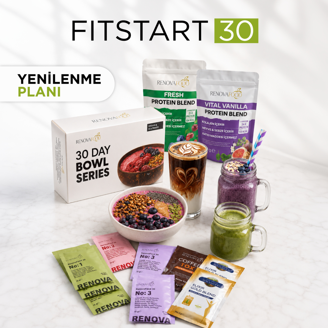 30 Günlük Planlı Hazır Öğün Paketi30 Günlük Planlı Hazır Öğün Paketi | Hazır Plan ile Kolay Süreç!Renovafood