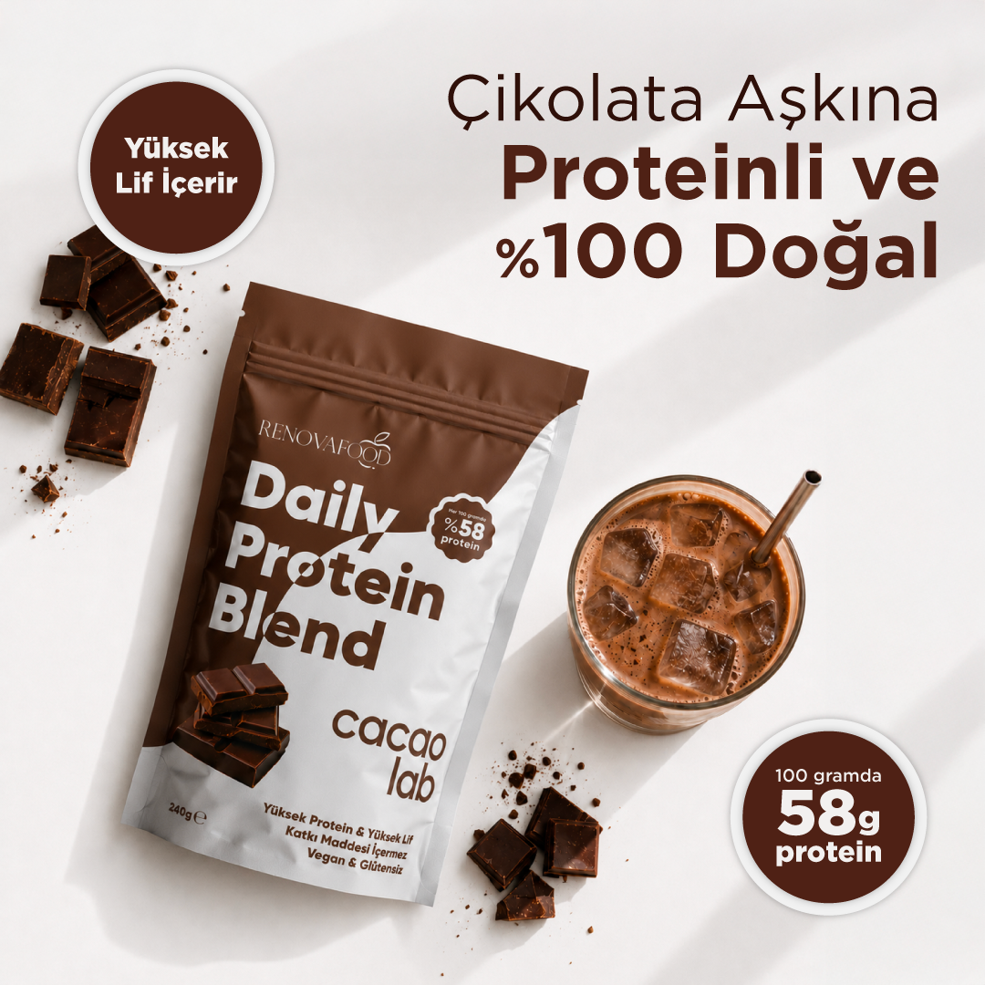 Cacao Lab Bitkisel Protein KarışımıRenovafood