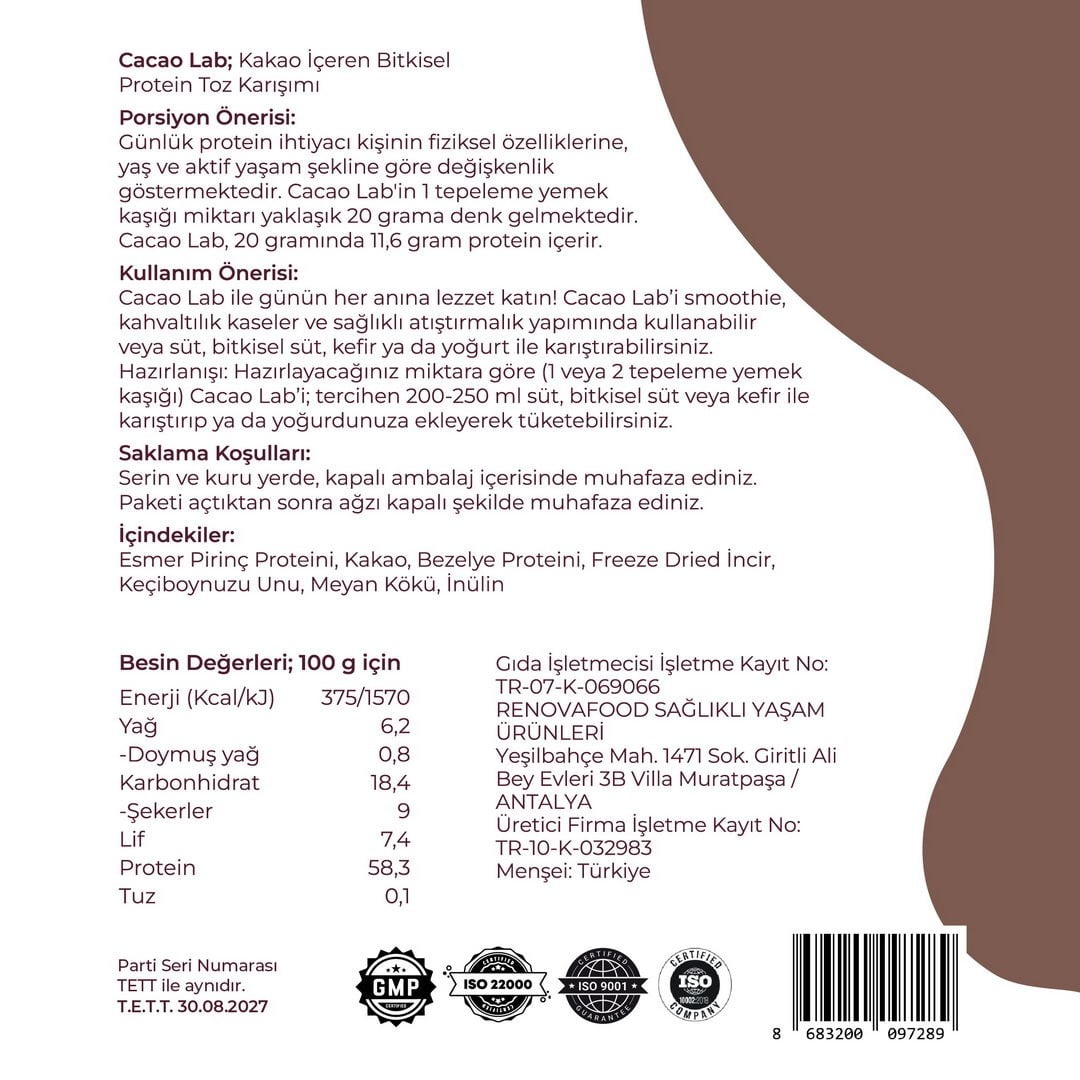 Cacao LabRenovafood