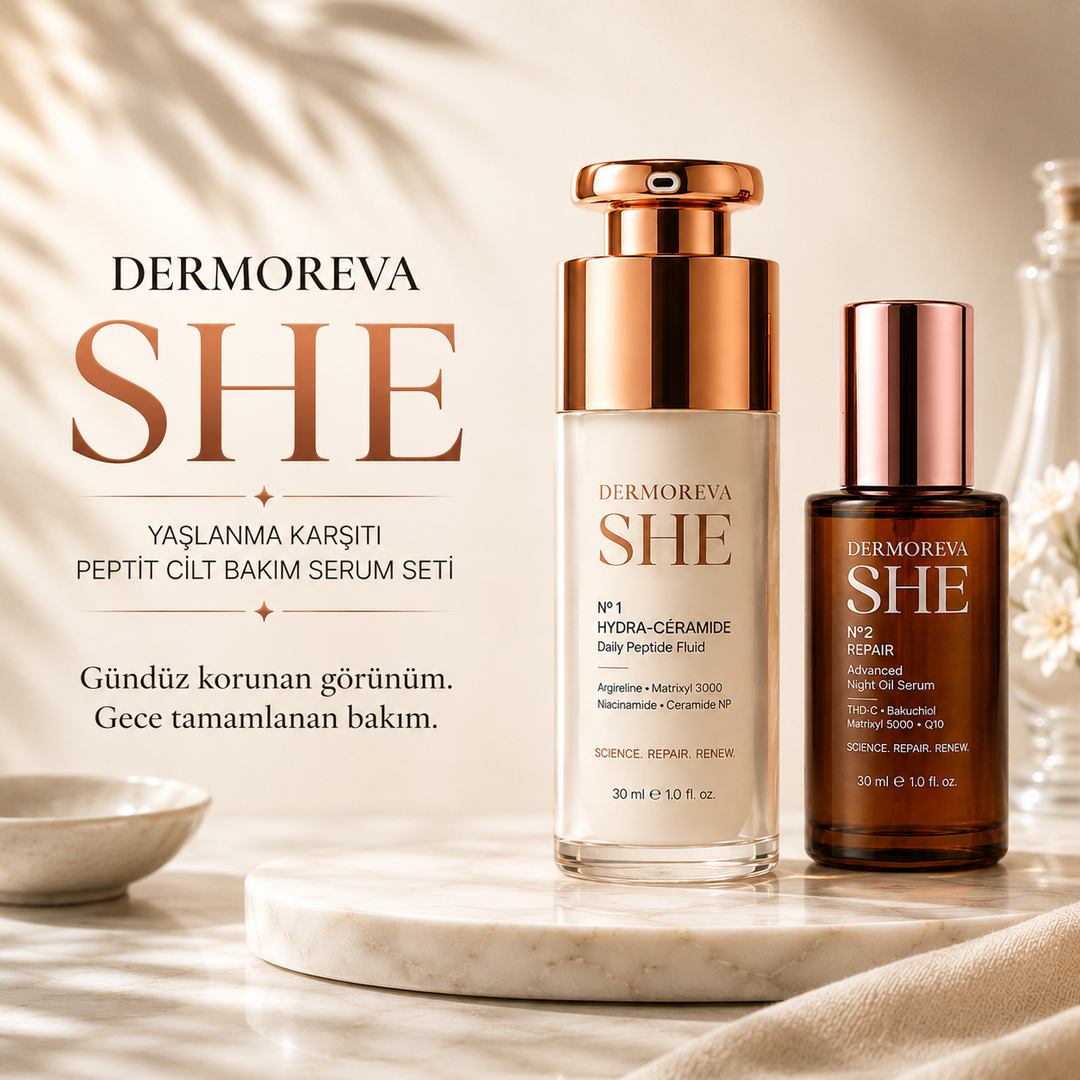Dermoreva She Premium Peptit Gündüz & Gece Serum SetiRenovafood