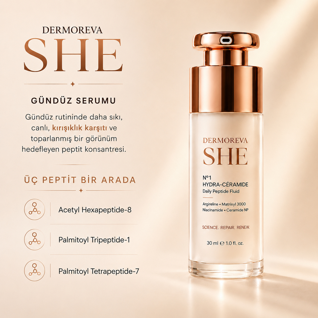 Dermoreva She Premium Peptit Gündüz & Gece Serum SetiRenovafood