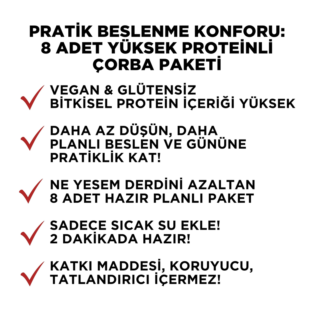 Mor Havuçlu Protein ÇorbaMor Havuçlu Protein Öğünü | Vegan, Glutensiz Yüksek Proteinli Pratik ÖğünRenovafood