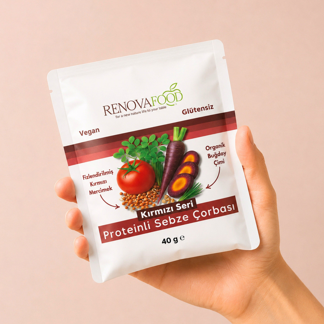 Mor Havuçlu Protein ÖğünüMor Havuçlu Protein Öğünü | Vegan, Glutensiz Yüksek Proteinli Pratik ÖğünRenovafood
