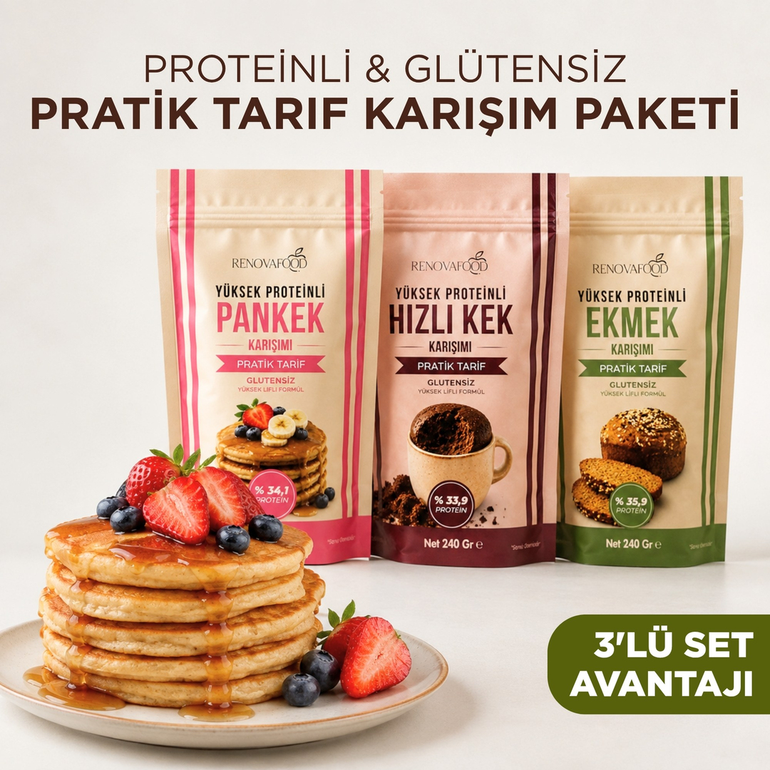 Proteinli Pratik Tarif Avantaj PaketiRenovafood