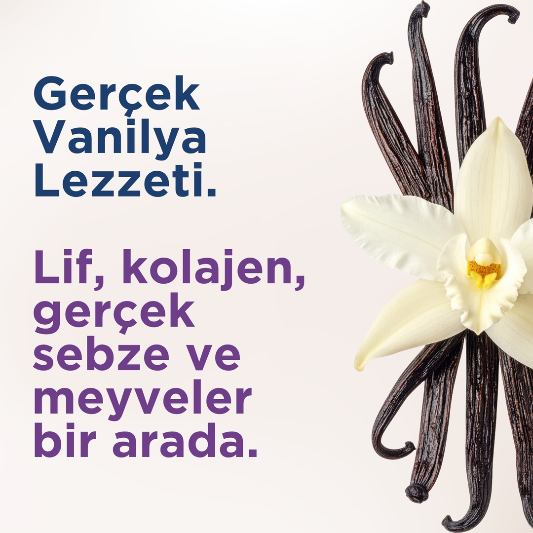 Vital Vanilla ProteinTurbo Protein Öğünü | Yüksek Proteinli, Lifli ve Kolajen İçeren Pratik ÖğünRenovafood