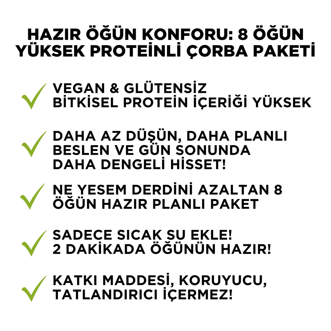 Yeşil Sebzeli Protein ÖğünüYeşil Sebzeli Protein Öğünü | 23g Protein, Katkısız Doğal Tam Öğün | RenovafoodRenovafood