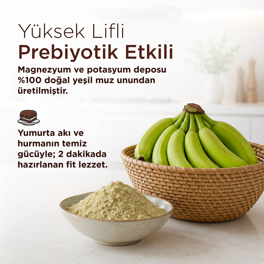 Yüksek Proteinli Hızlı Kek KarışımıRenovafood