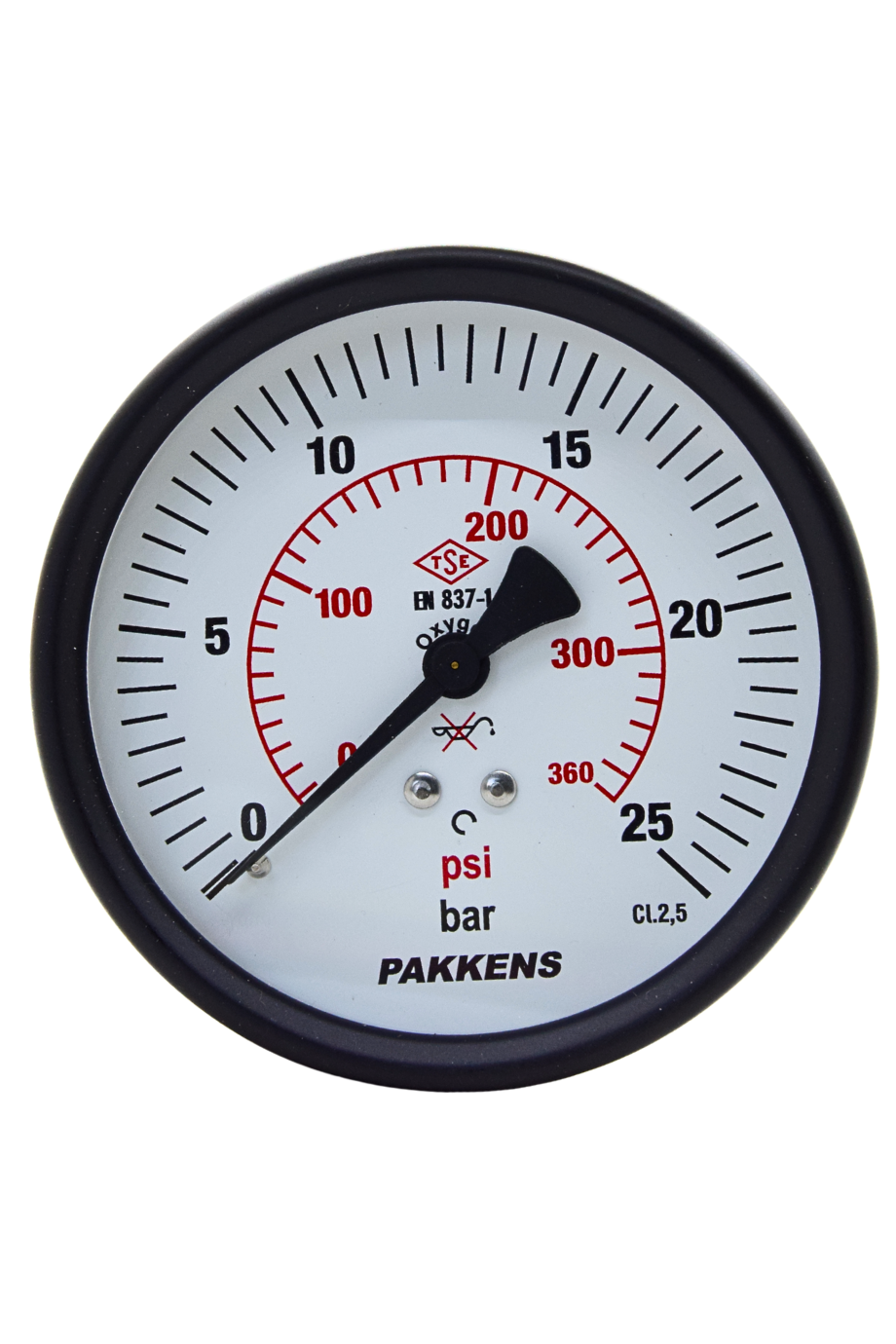 PAKKENS MAN.Q100 ark.ç.met.KL 2,5 25 bar O2