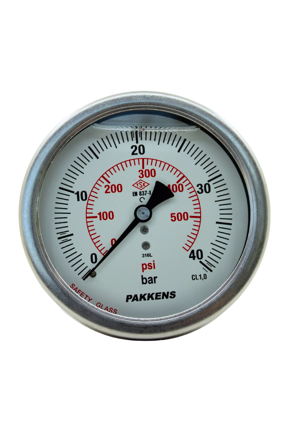 PAKKENS MAN.Q100 gls.ark.ç.psl.KL 1,0 EKS.K 40 bar