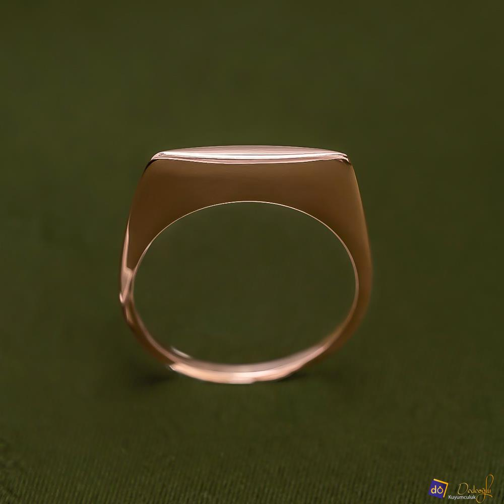 14 Ayar Rose Gold Eklem Yüzük