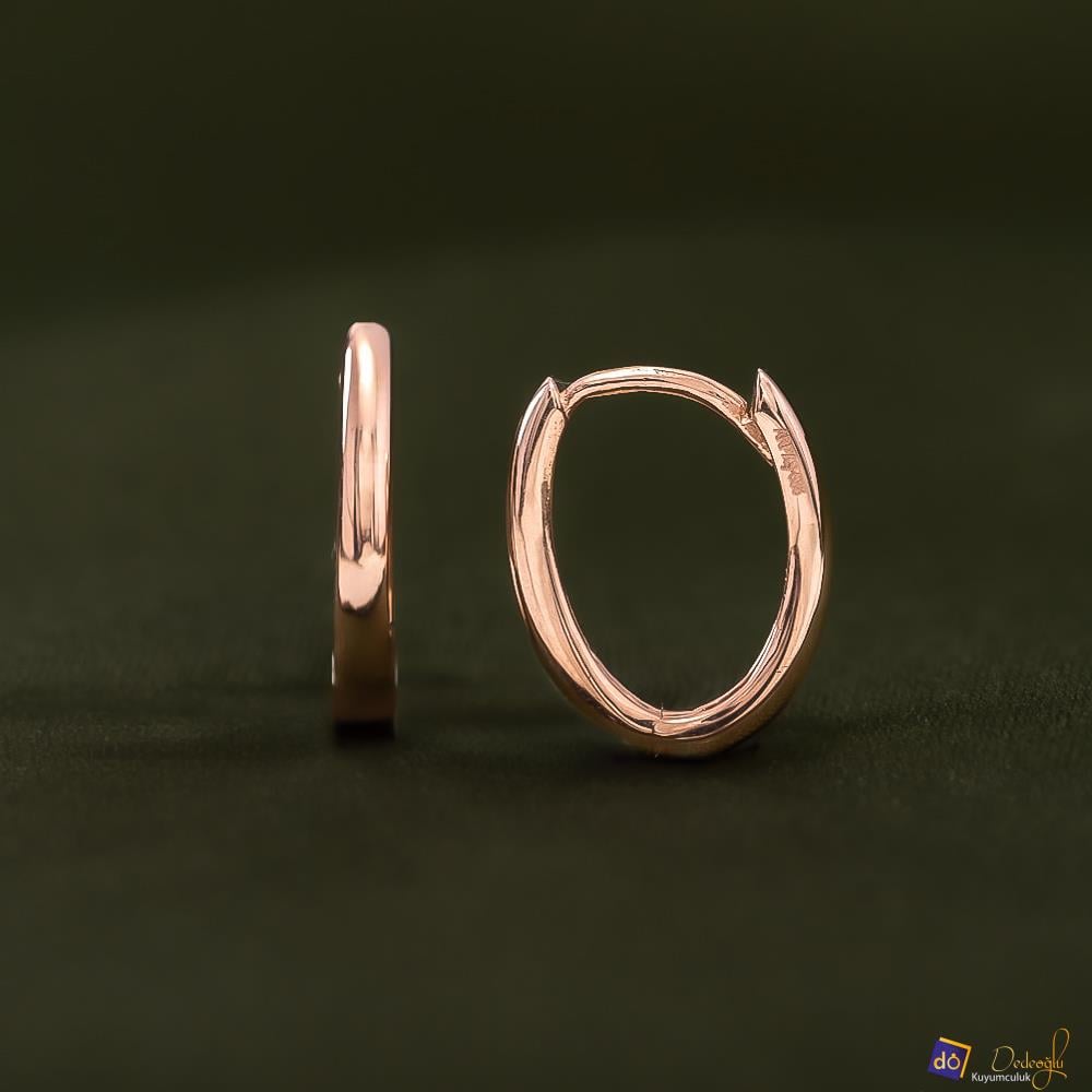 Rose Minimal Küpe