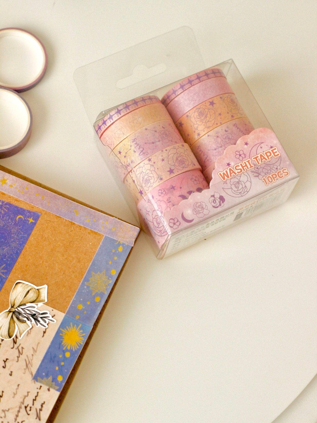 Nova Crafts Pembe Washitape Takım