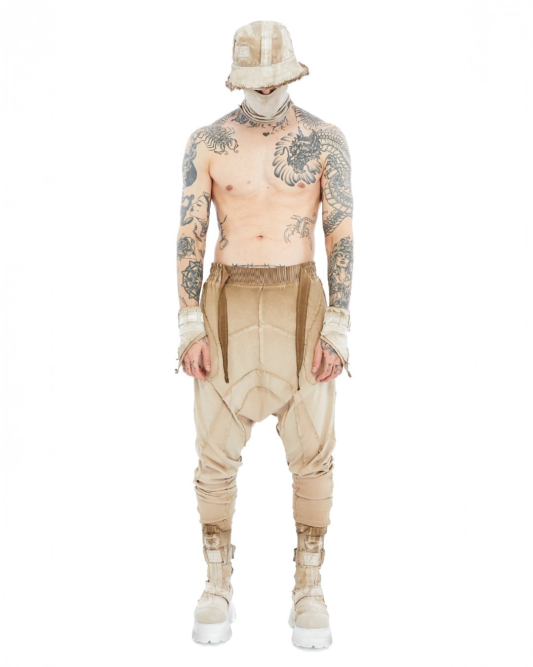 RAW GRID PANTS