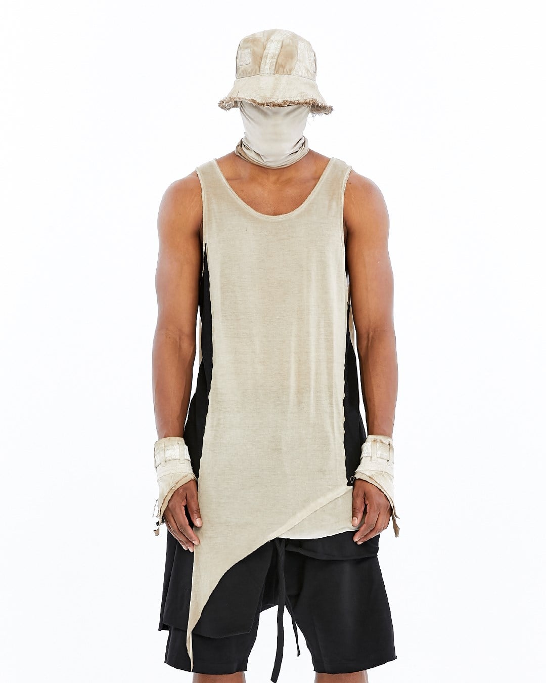 ASYMMETRIC TANK TOP