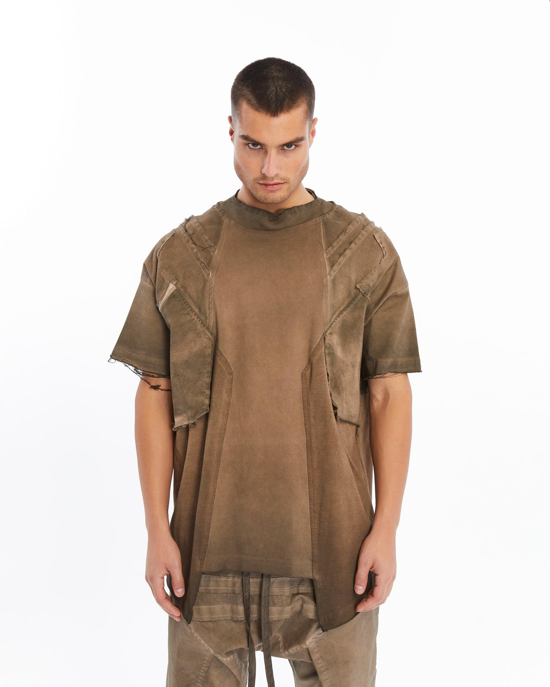 DIRTY RIBBED T-SHIRT