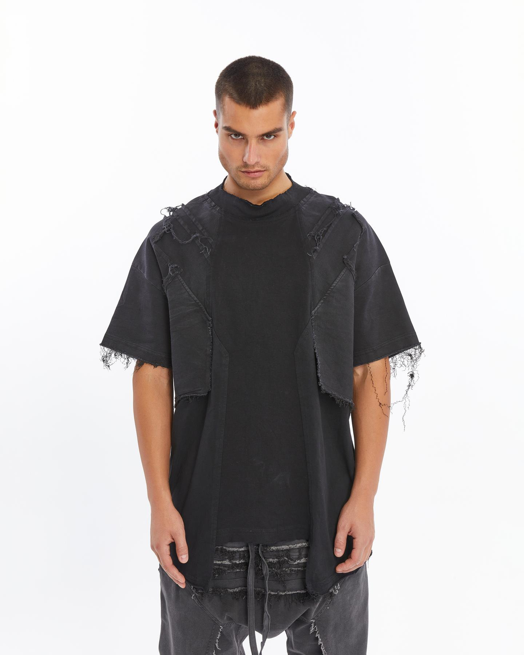 DIRTY RIBBED T-SHIRT