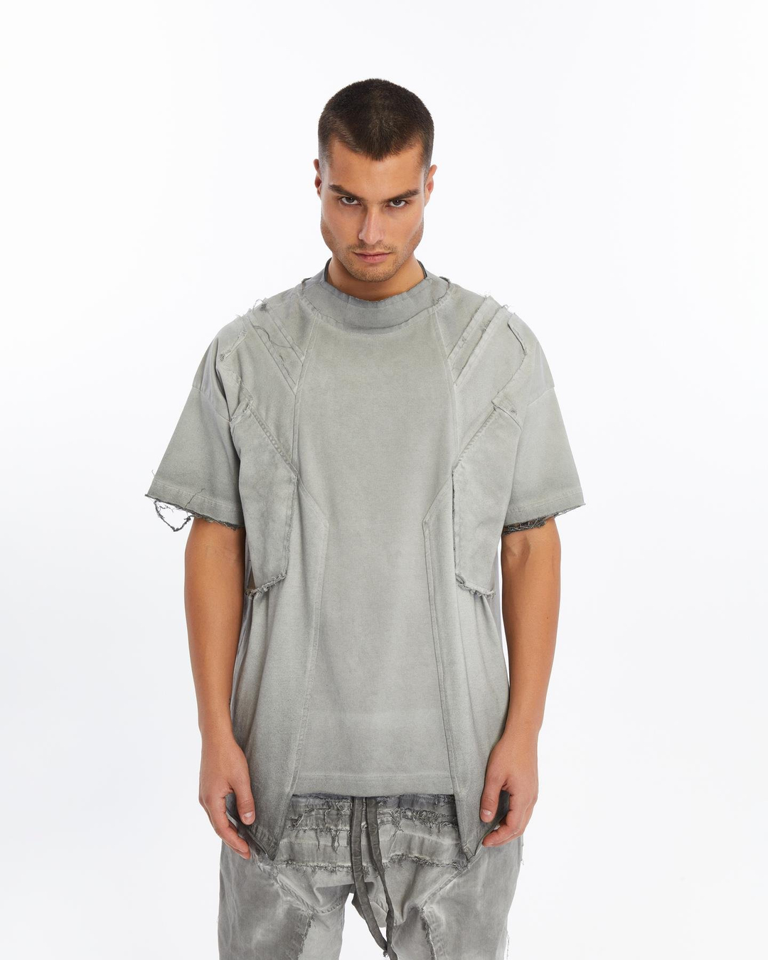 DIRTY RIBBED T-SHIRT