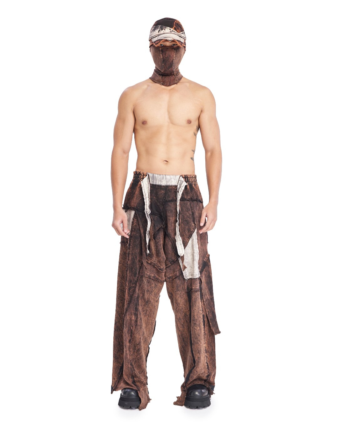 RAW WRAP PANTS
