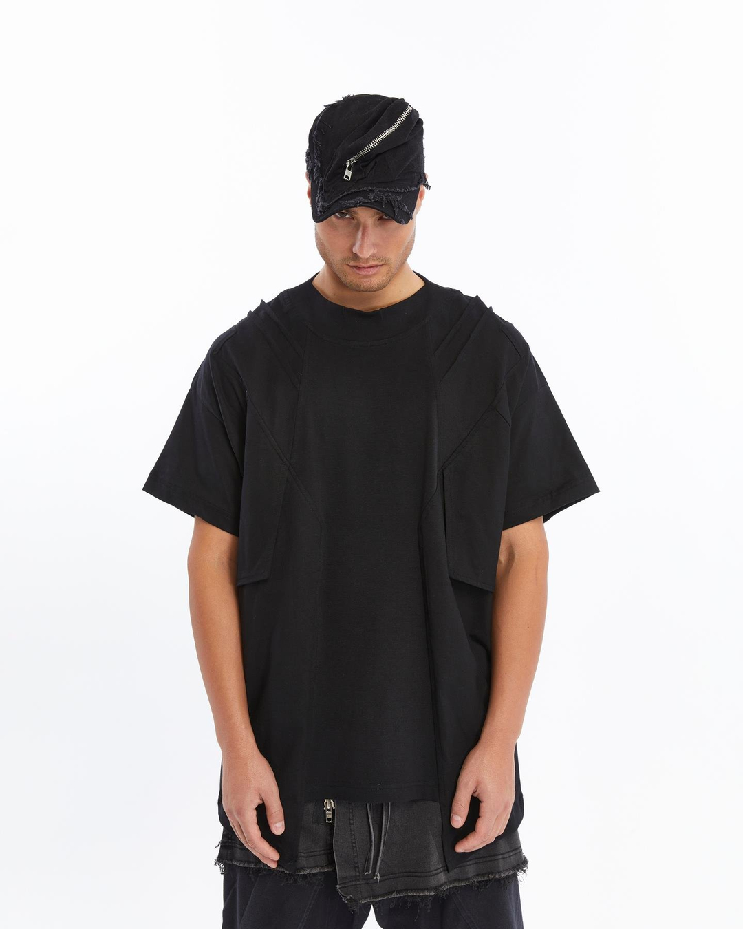 RIBBED T-SHIRT