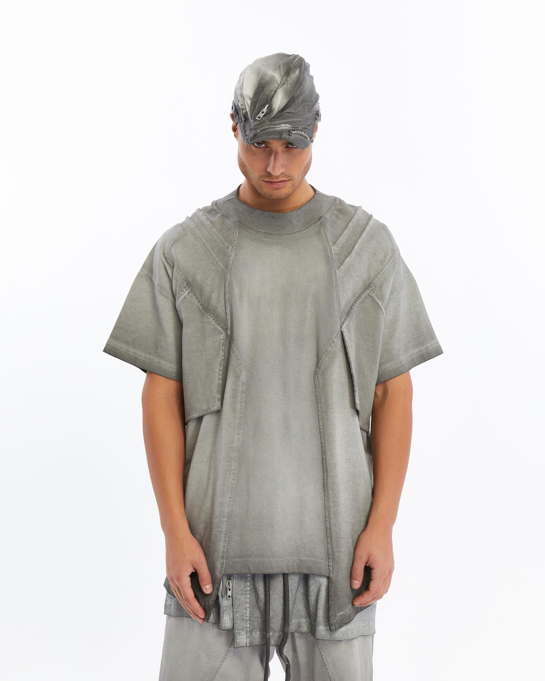 RIBBED T-SHIRT