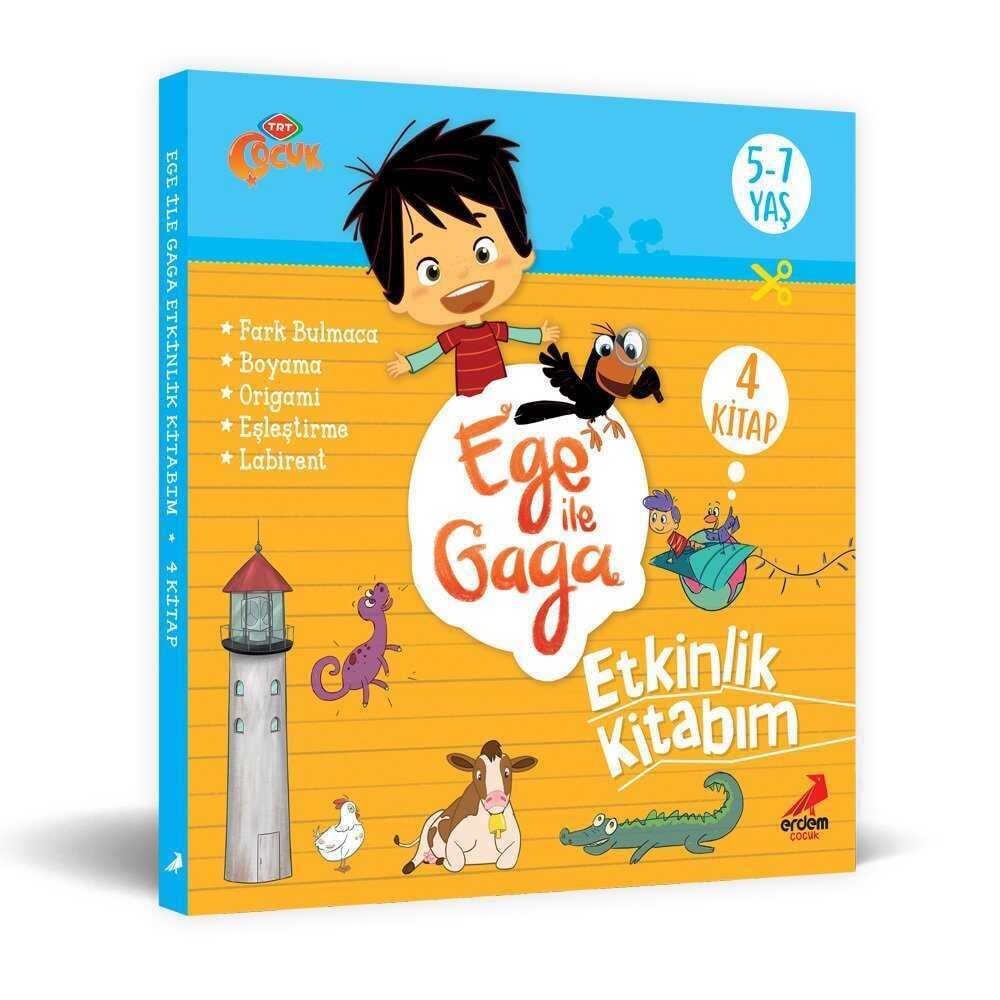 Ege ile Gaga Etkinlik Kitabım 4lü