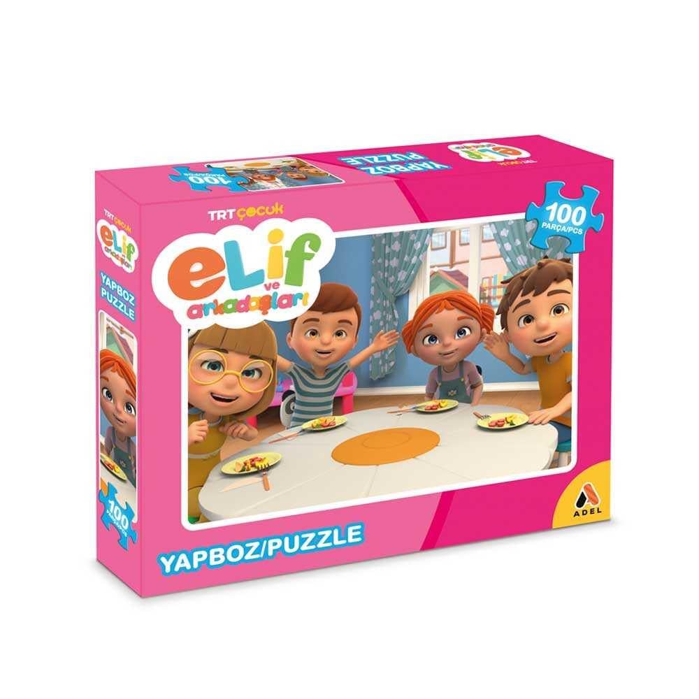 Elif ve Arkadaşları Puzzle 100lü