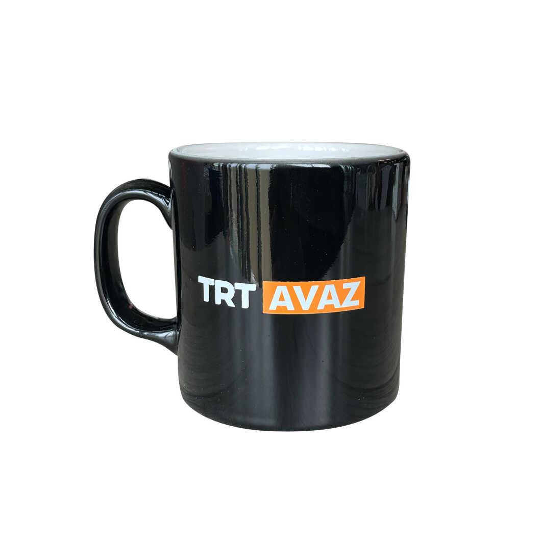 TRT Avaz Logolu Siyah Kupa
