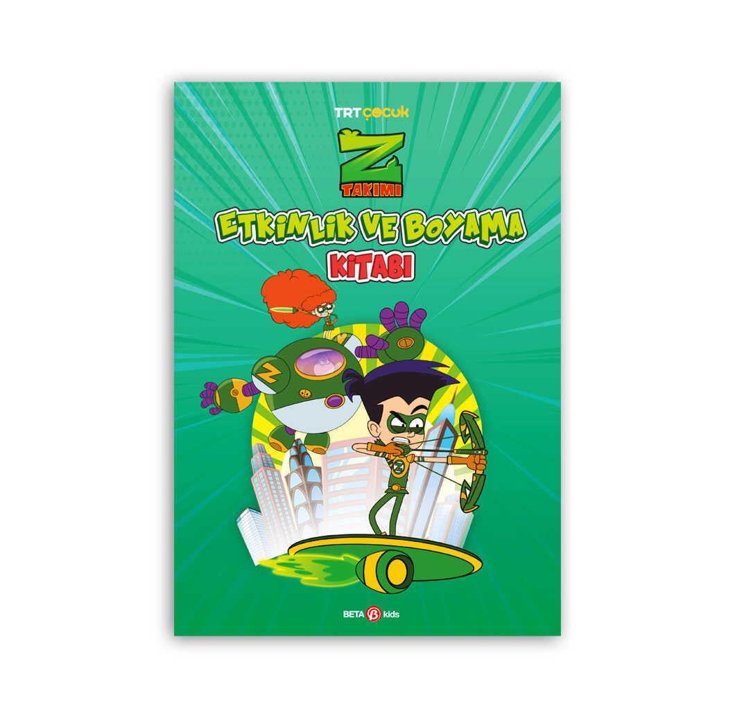 Z Takımı Etkinlik Ve Boyama Kitabı - 1